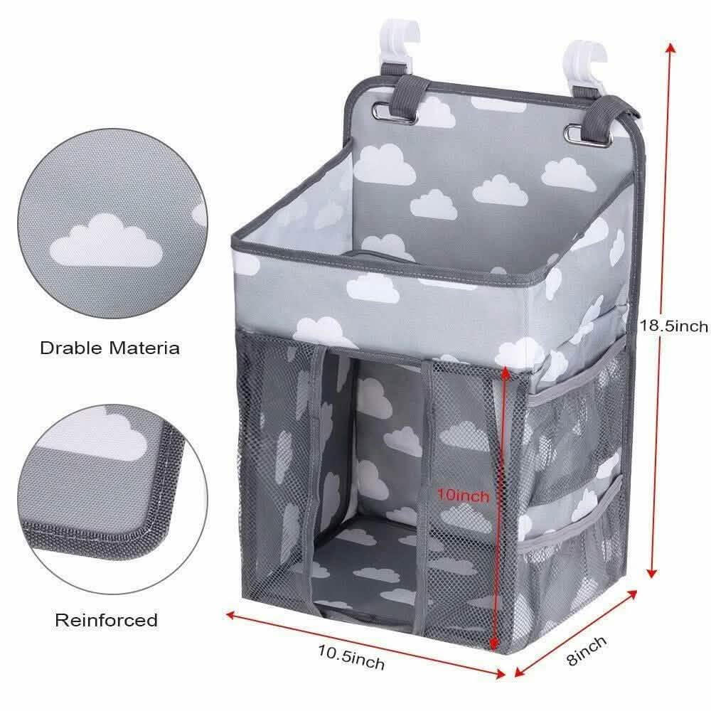 Baby Hanging Storage Caddy Crib Organizer DailySale