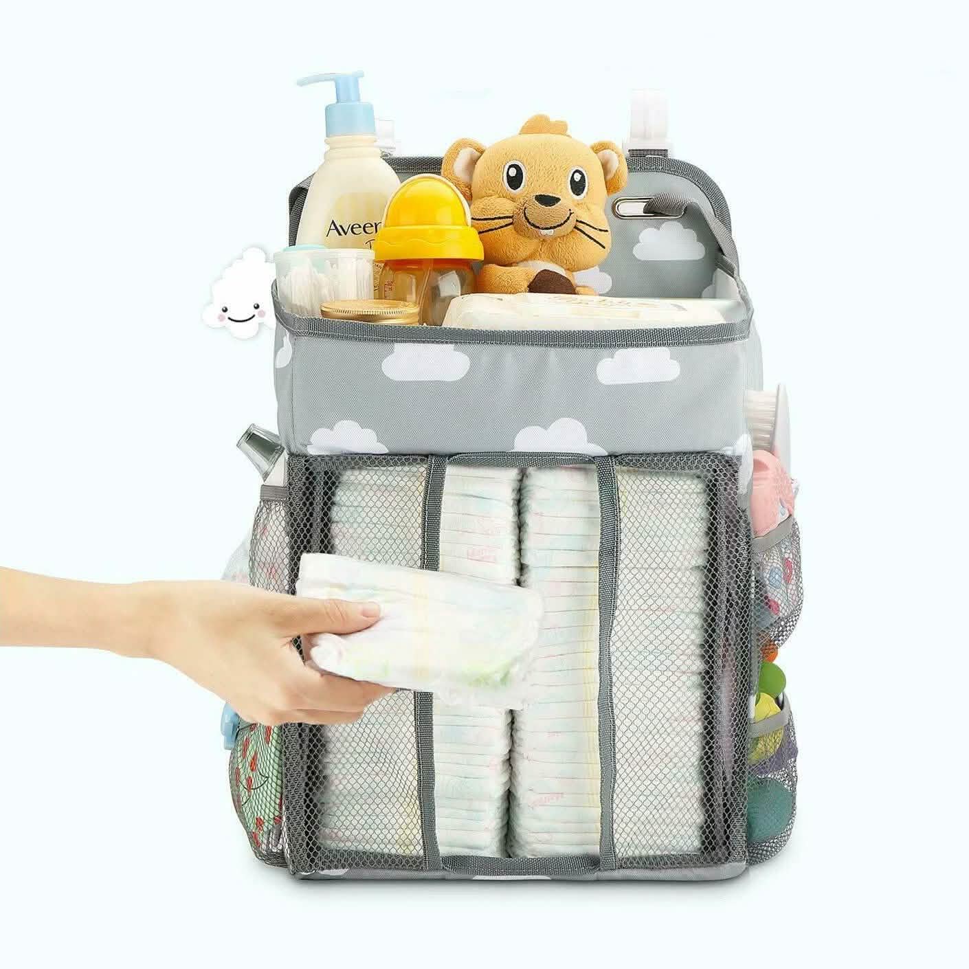 Baby Hanging Storage Caddy Crib Organizer DailySale