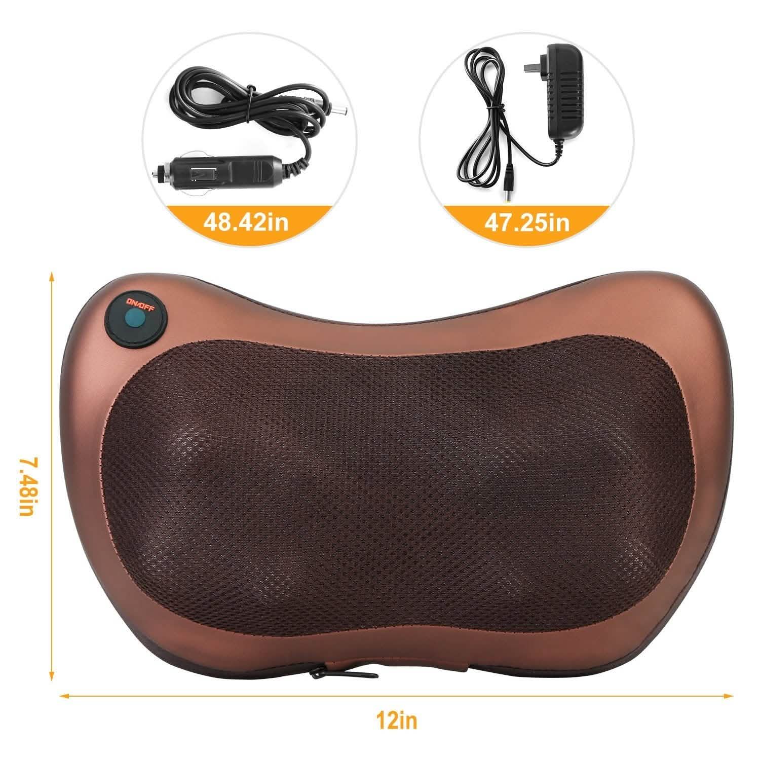 Back Neck and Shoulder Massage Pillow DailySale