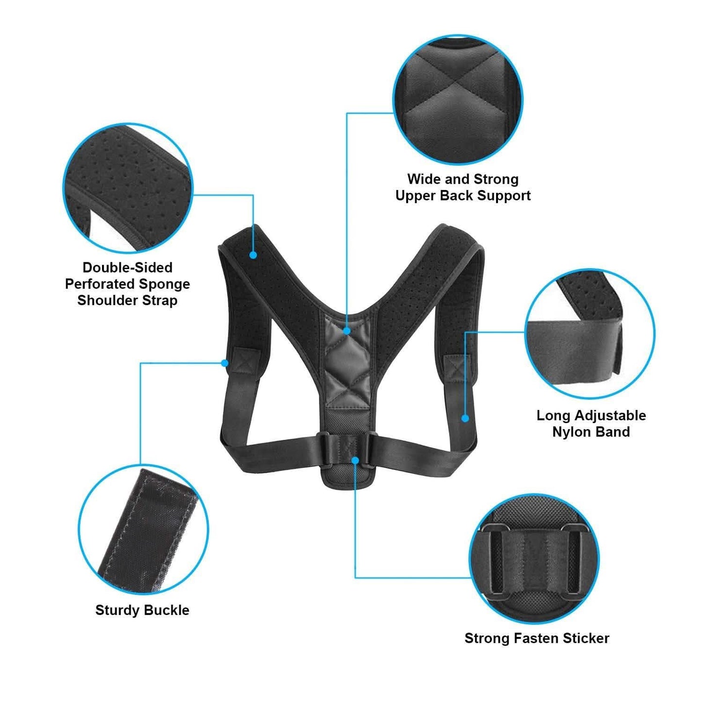 Back Posture Adjustable Corrector DailySale