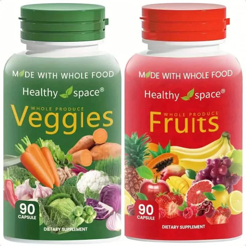 2-Pack: Balance Of Nature Fruit & Vegetables Food Supplement DailySale