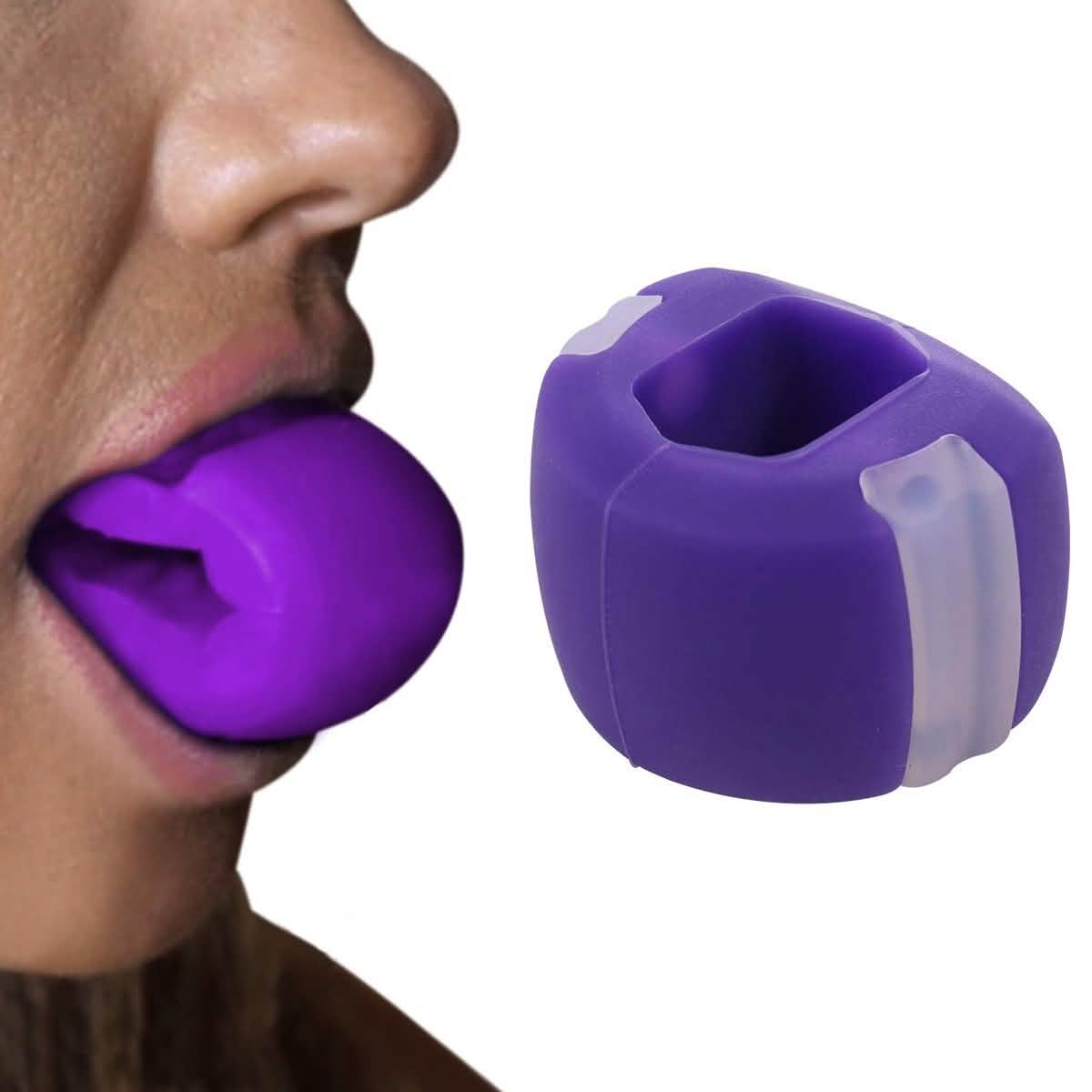 Ball Faced Jaw, Face And Neck Excercizer And Jawline Shaper Enhancer DailySale