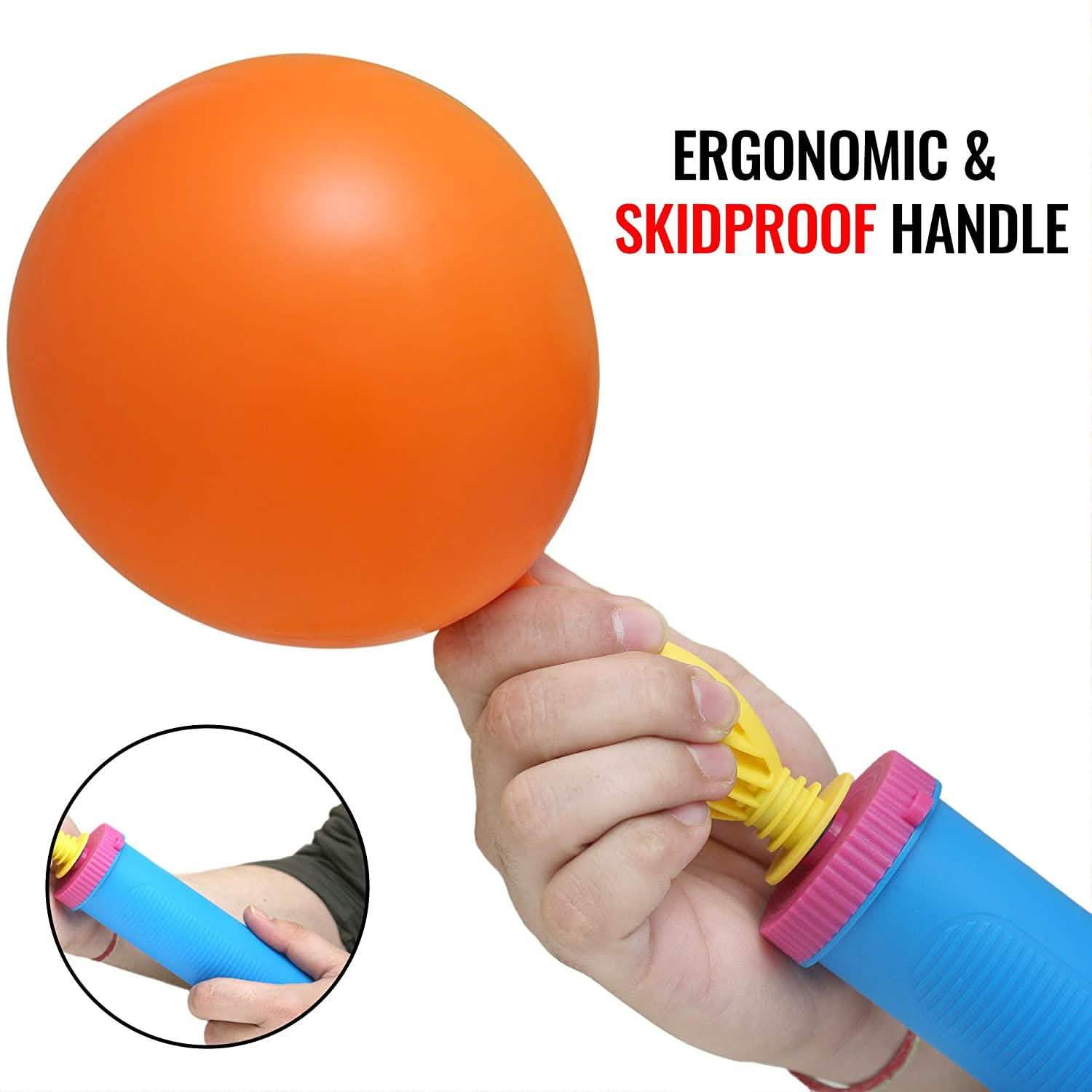 Balloon Pump Plastic Hand Held DailySale