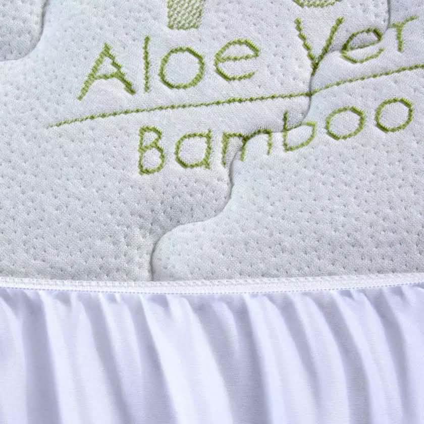 Bamboo Aloe Vera Hypoallergenic Quilted Mattress Pad DailySale