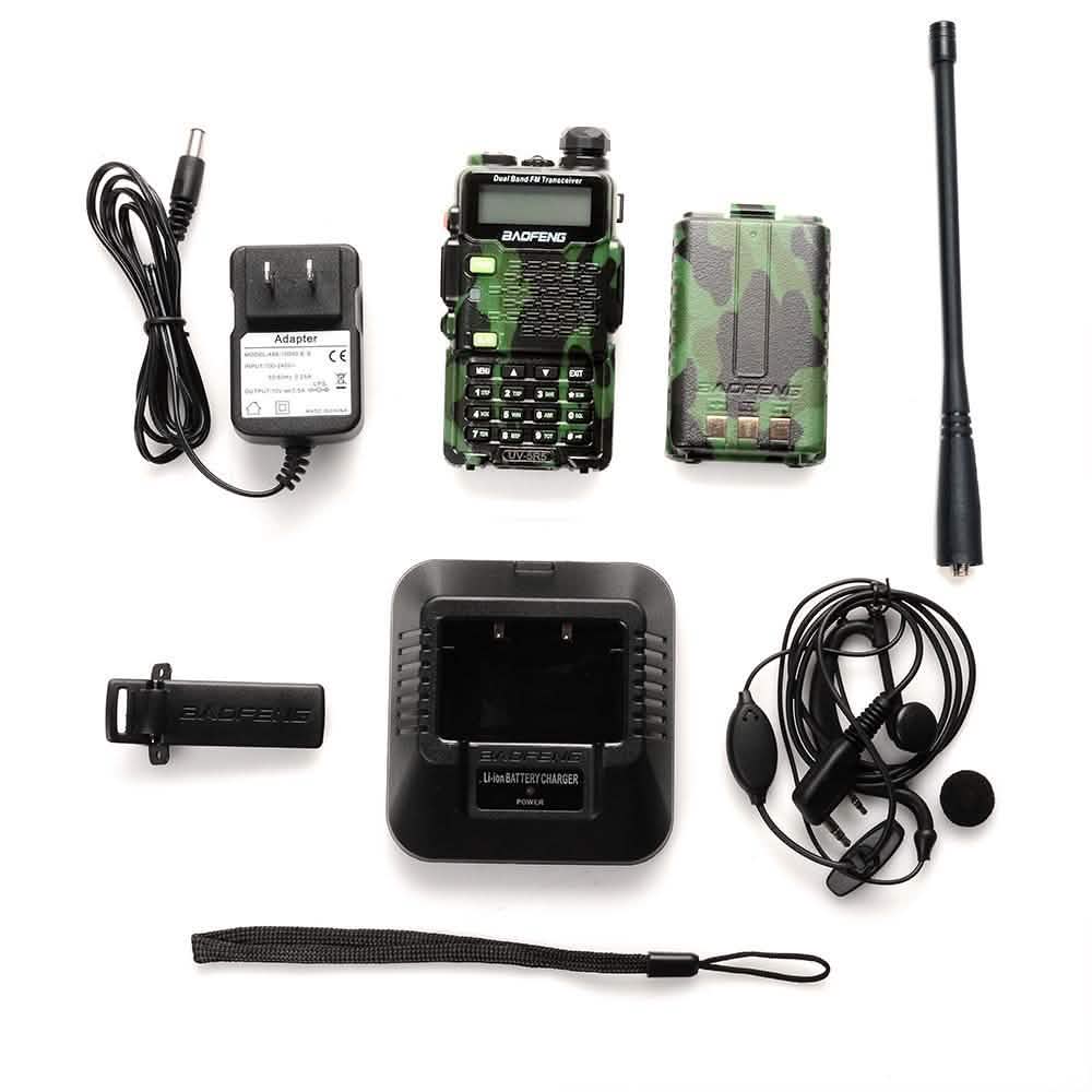 BAOFENG UV-5R5 Camo Walkie Talkies DailySale