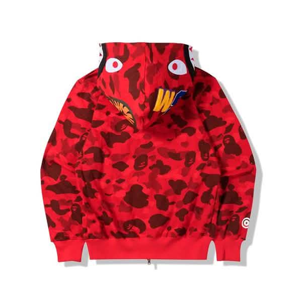 Camouflage Thin Hooded Zipper Jacket Shark Jacket DailySale