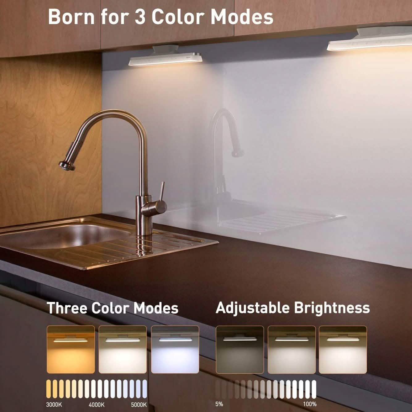 Baseus 42LED Wireless Under Cabinet Light DailySale