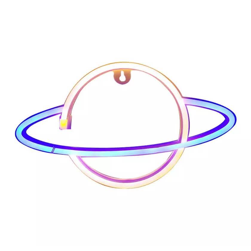 Battery USB LED Neon Light Wall Signs Night Home Decor DailySale