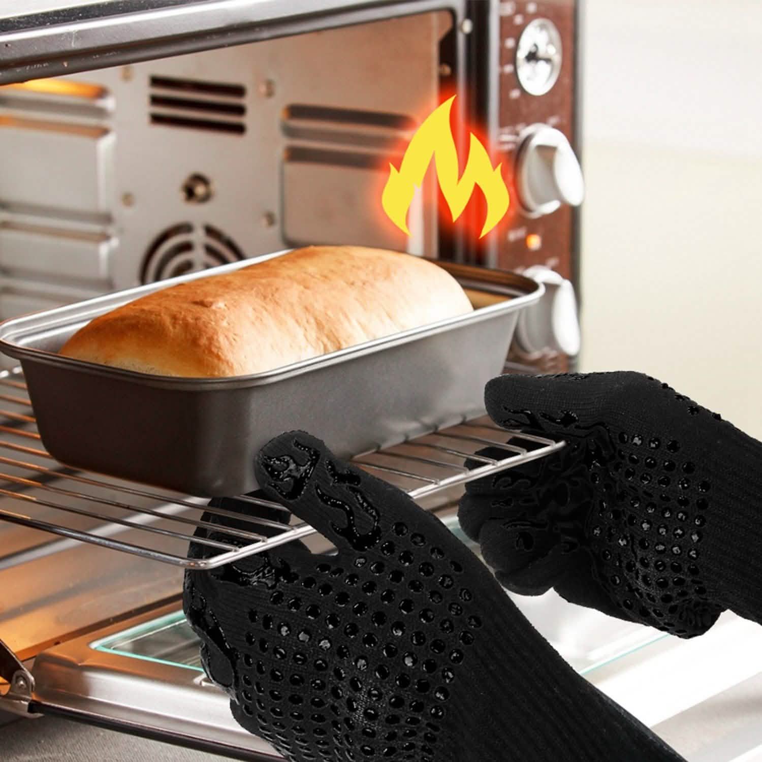 BBQ Gloves 1472¬∞F Heat Resistant Grill Gloves Anti-slip DailySale
