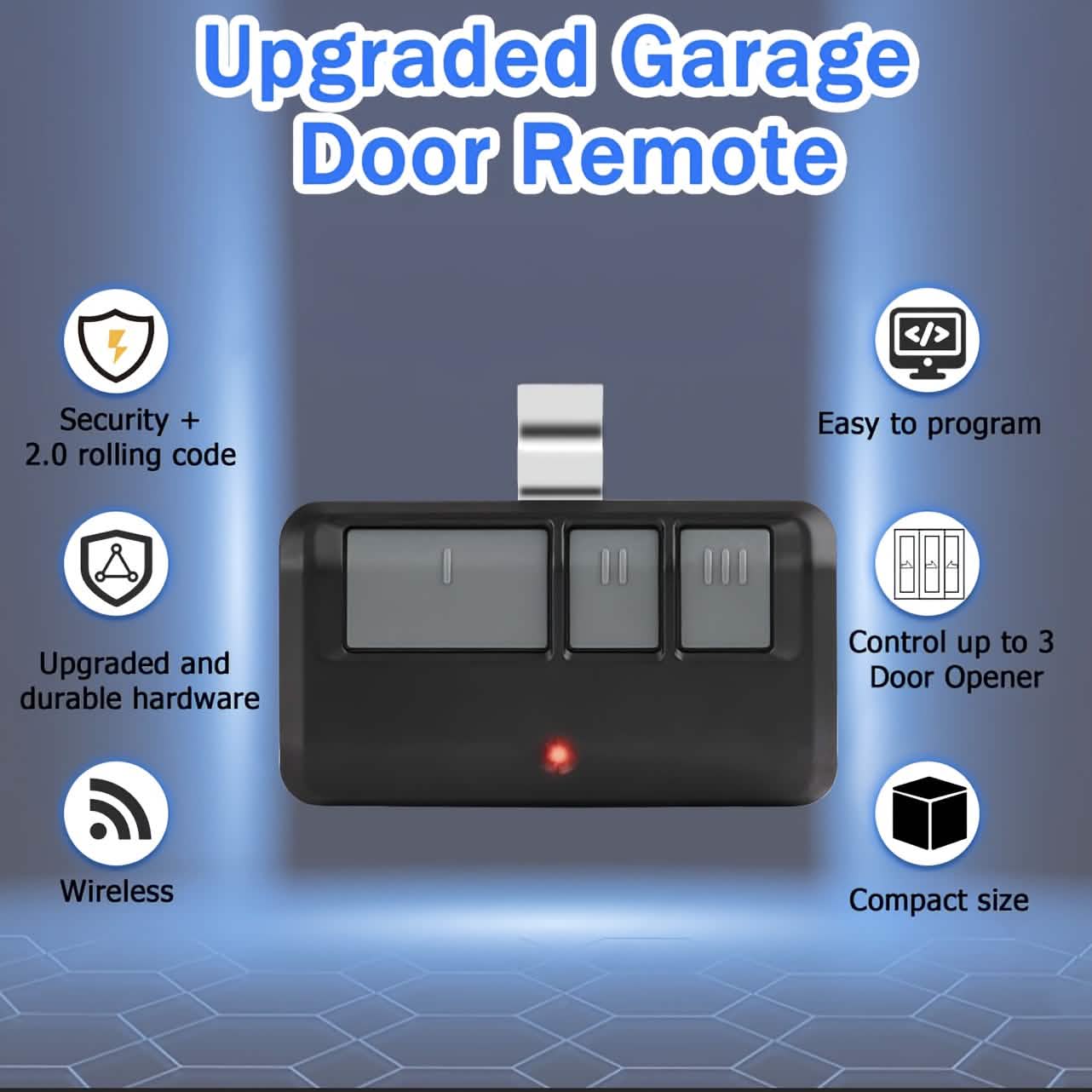 LiftMaster 893MAX 3-Button Garage Door Remote DailySale
