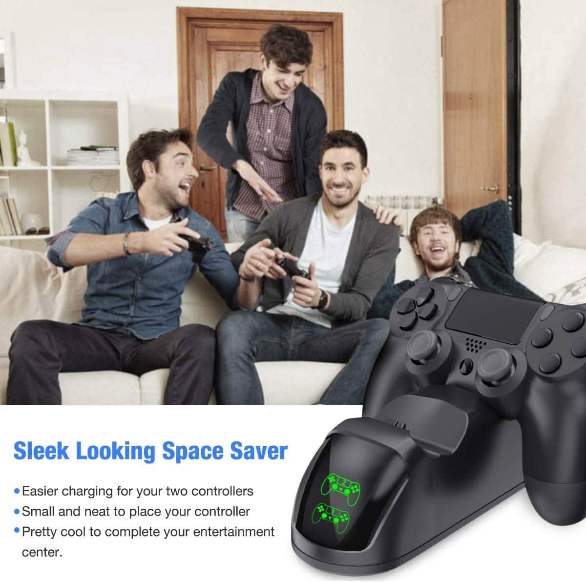 BEBONCOOL Controller USB Charging Station Dock for PS4 DailySale