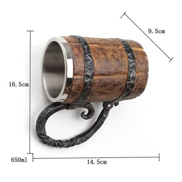 Beer Mugs Stainless Steel Drinkware DailySale