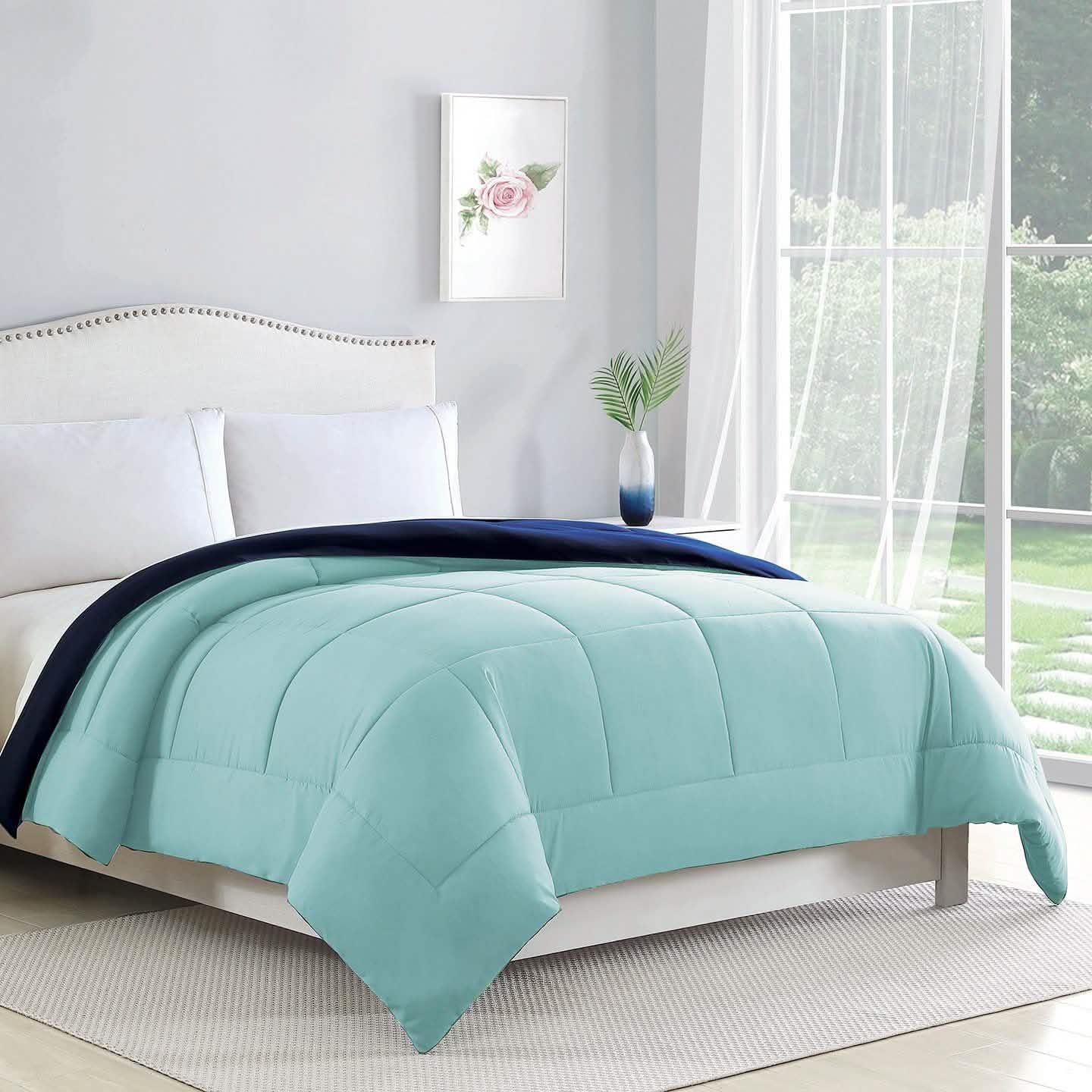 Bibb Home 2-Tone Down Alternative Reversible Comforter DailySale