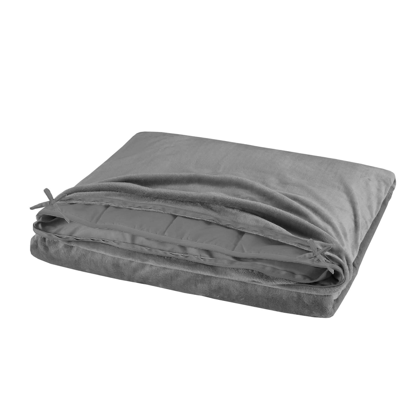 Bibb Home Weighted Blanket with Reversible Removable Cover DailySale
