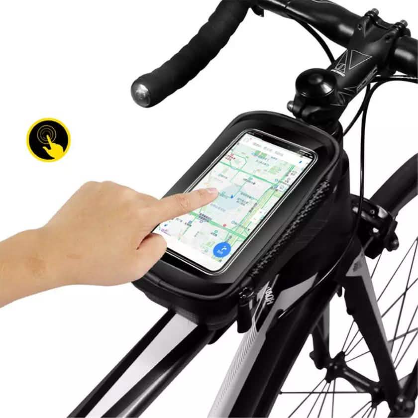 Bicycle Top Tube Frame Bag MTB Waterproof Phone Holder Case DailySale