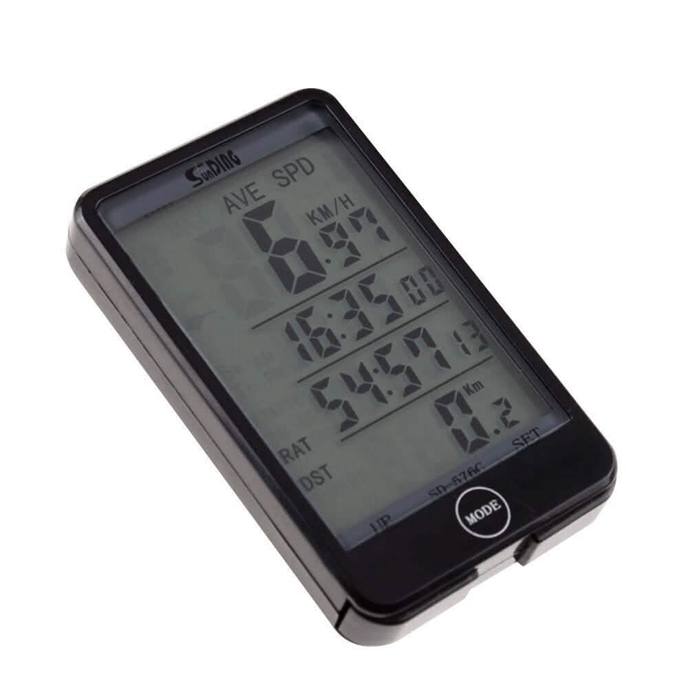 Bicycle Wireless LCD Digital GPS Cycle Computer Backlight Speedometer Odometer DailySale