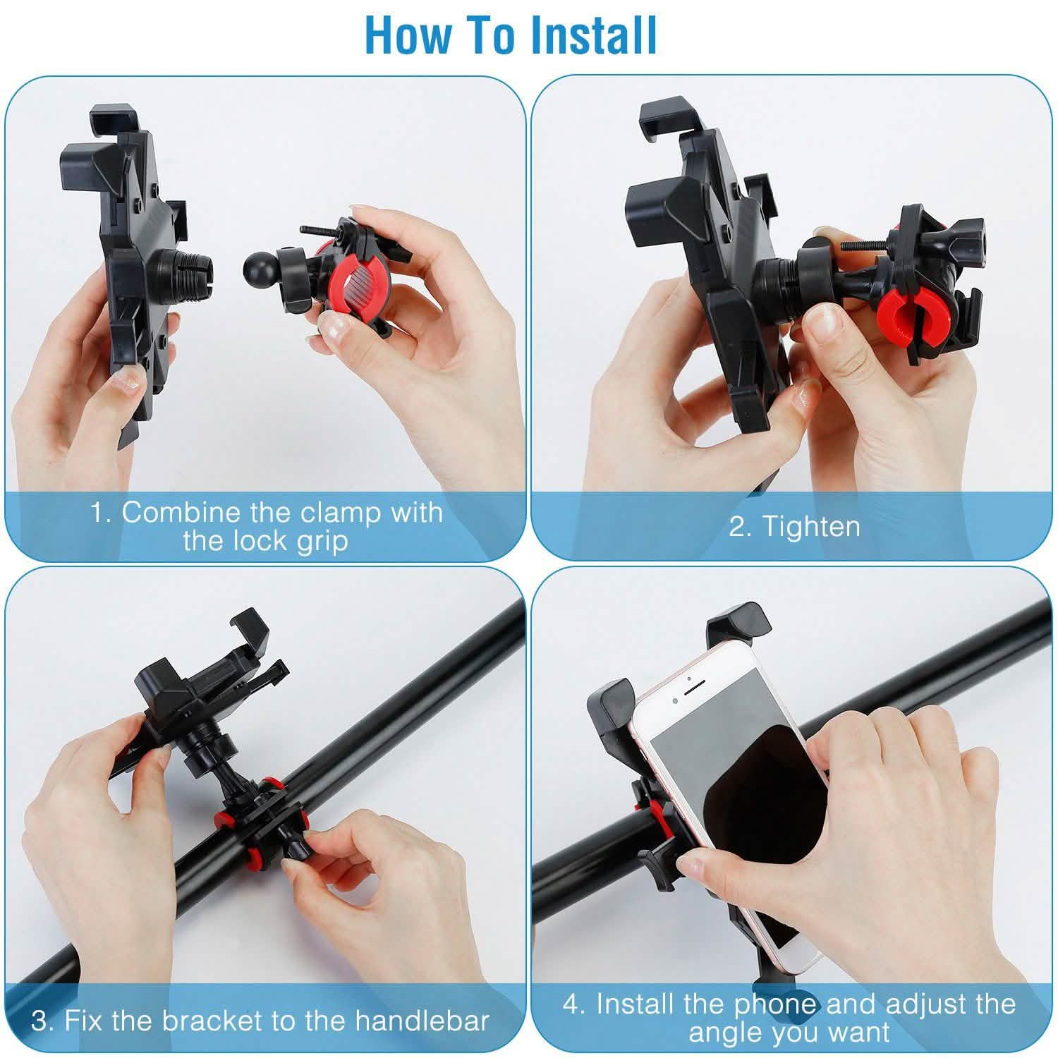 Bike Rotatable Phone Holder DailySale