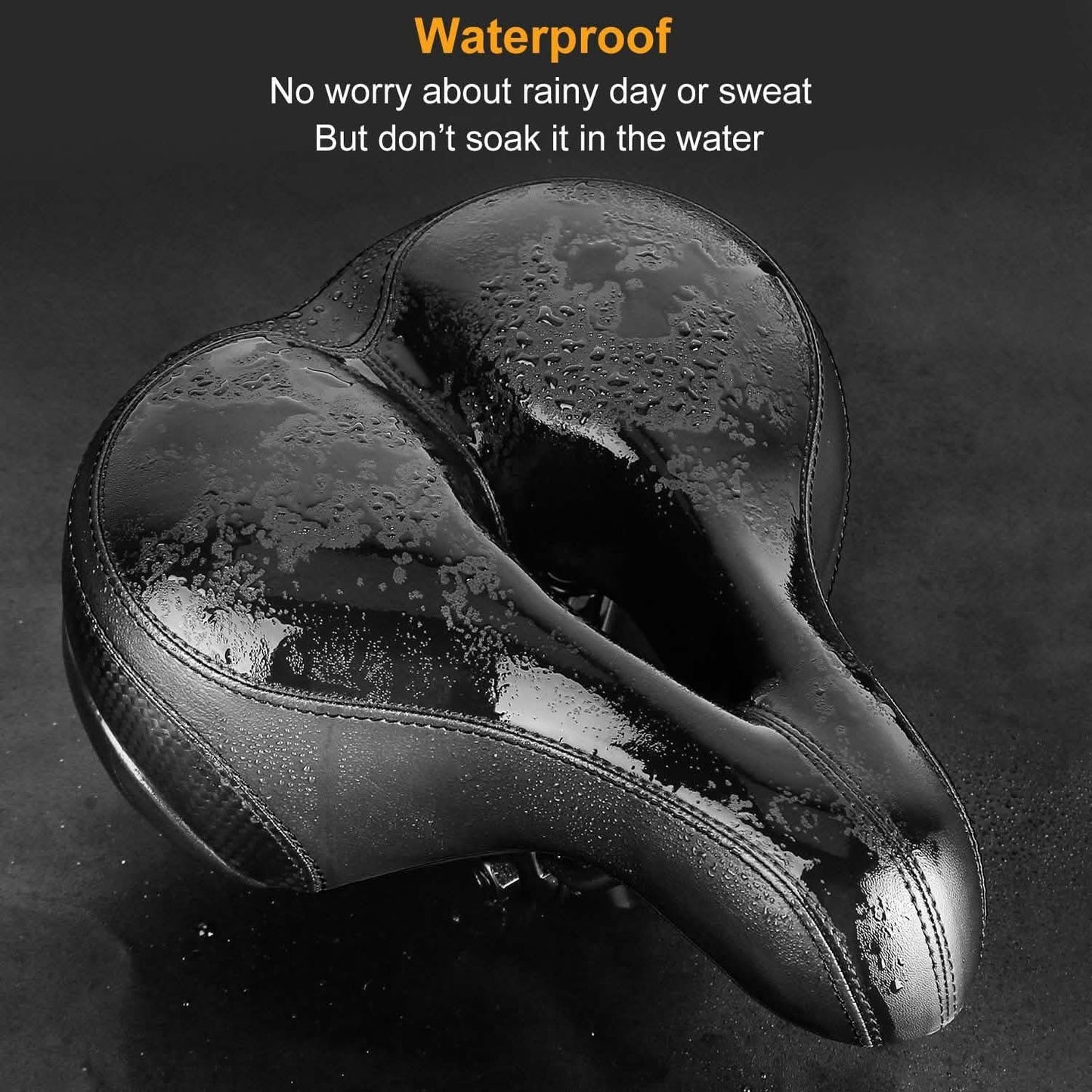Bike Seat Water Resistant Bicycle Padded Saddle Wear DailySale