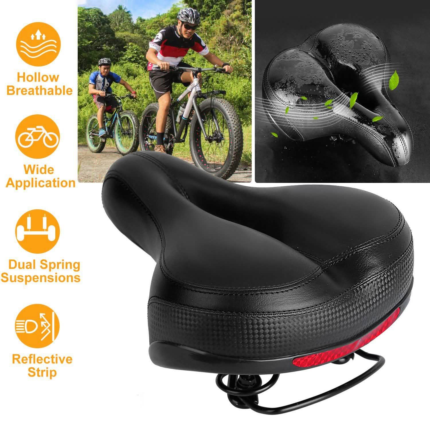 Bike Seat Water Resistant Bicycle Padded Saddle Wear DailySale