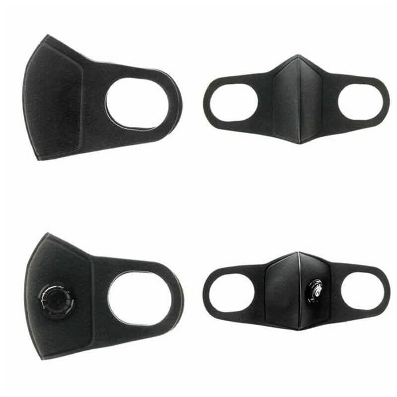 Black Face Mask with Filter DailySale