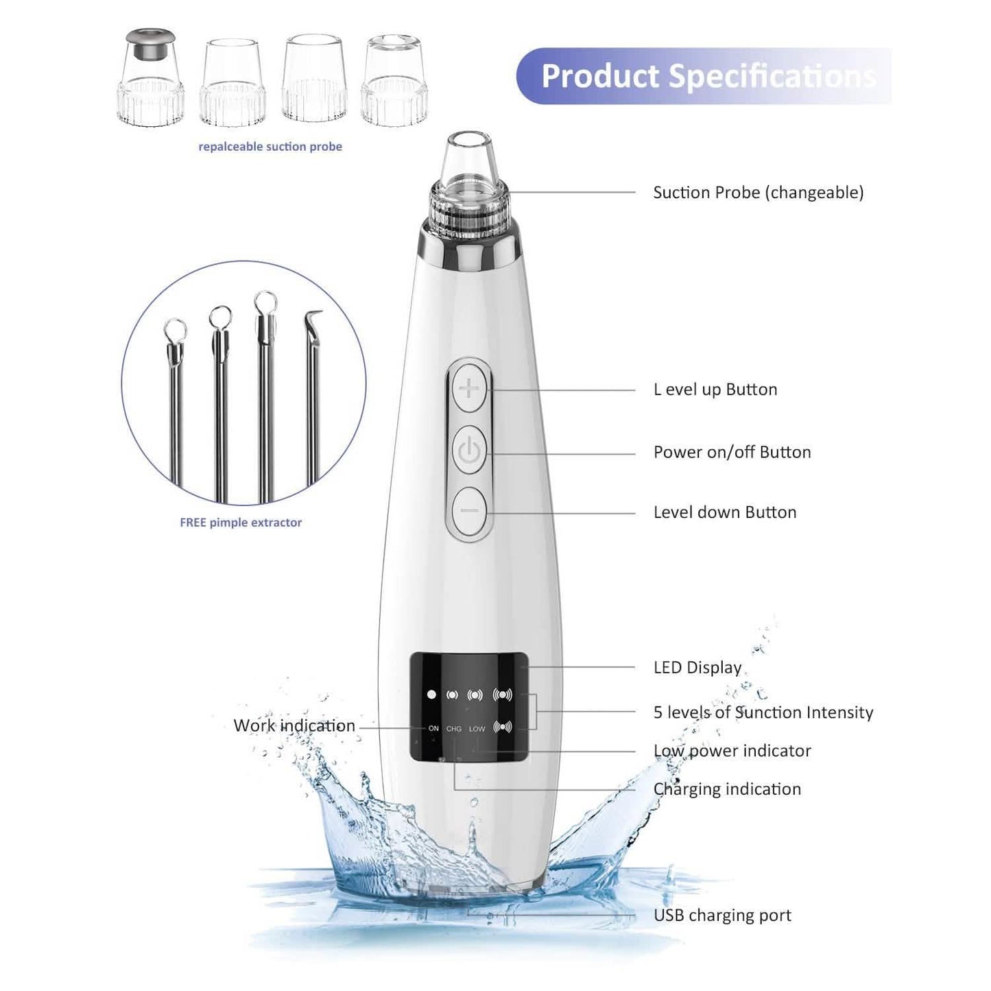 Blackhead Pore Vacuum Cleaner Remover DailySale