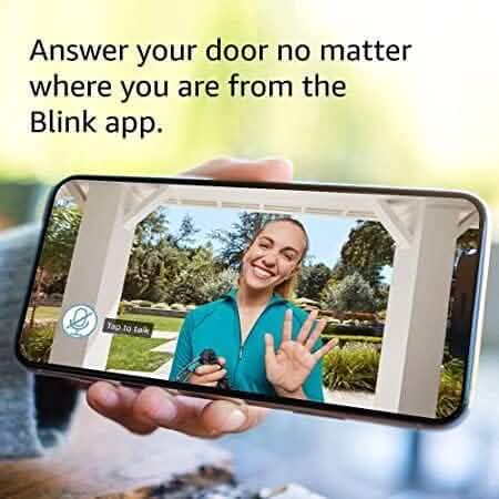 Blink Video Doorbell + 1 Outdoor 4 smart security camera (4th Gen) with Sync Module 2  (Refurbished) DailySale