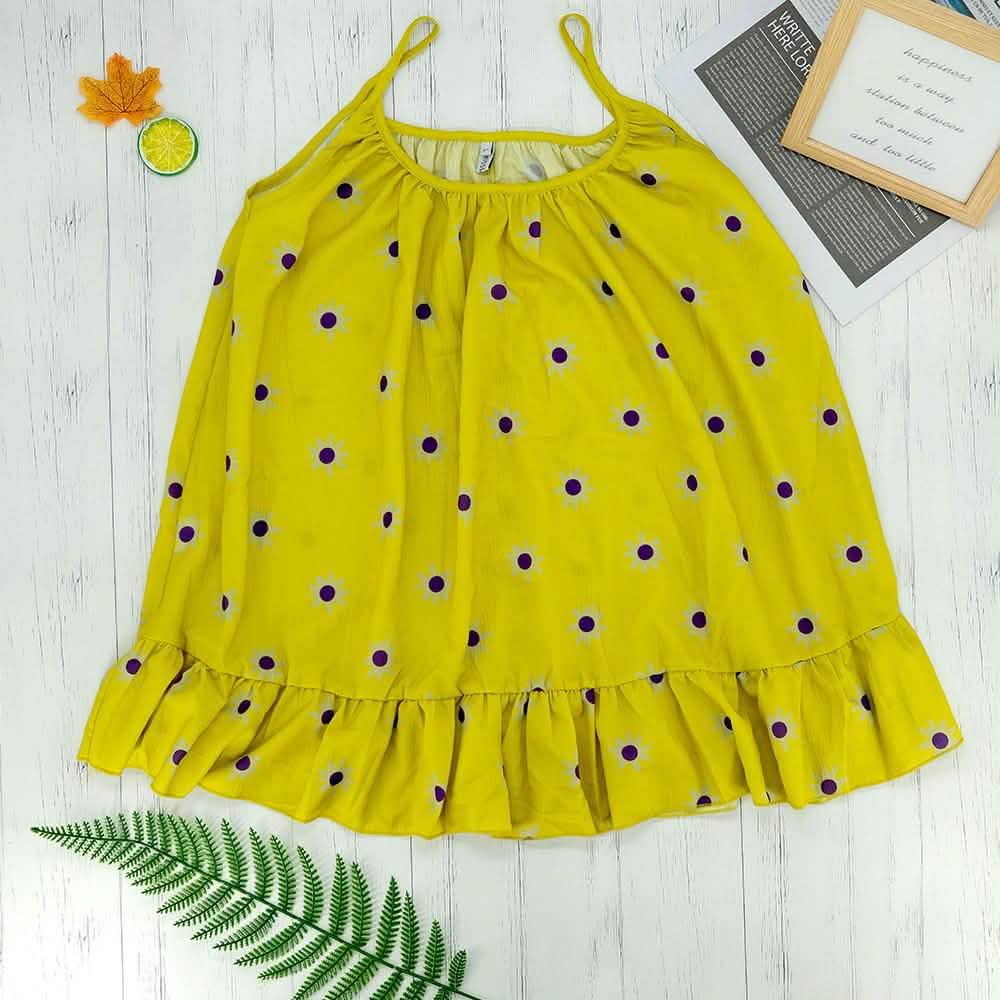 Blouse Floral Strap Top DailySale