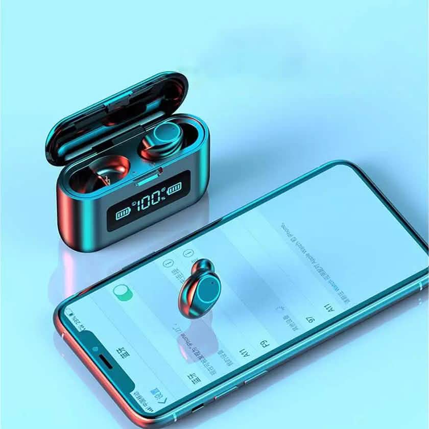 Bluetooth 5.0 True Wireless Earbuds With Built-In Mic DailySale