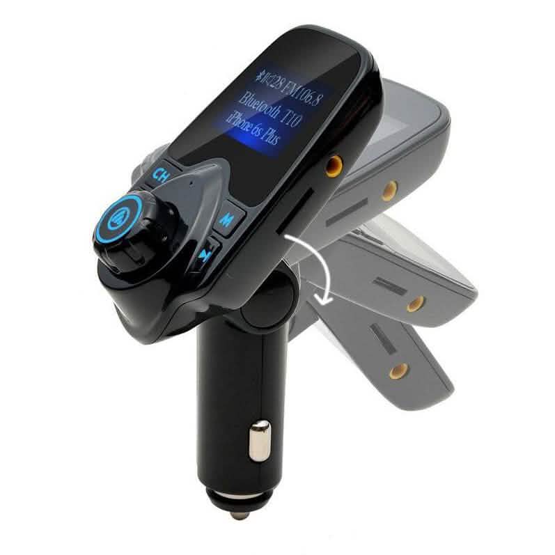 Bluetooth Handsfree In Car Kit FM Transmitter MP3 Player 2 USB Charger DailySale