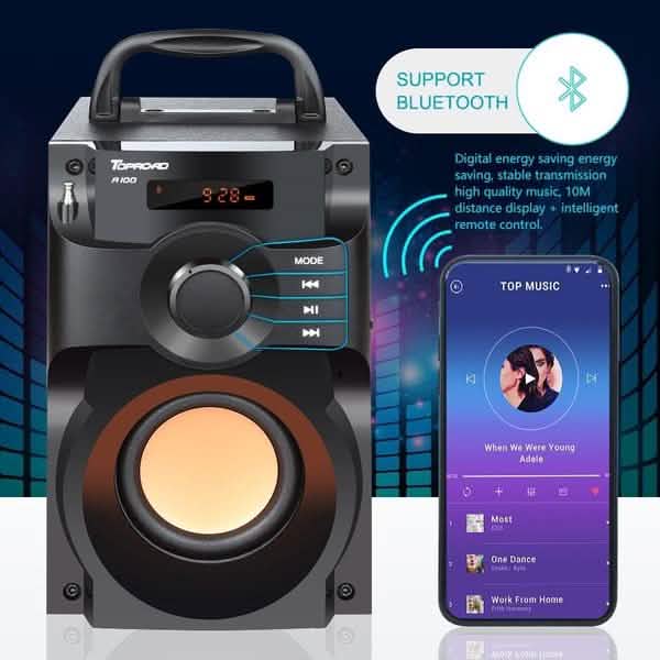 Bluetooth Speaker Super Bass Subwoofer  DailySale