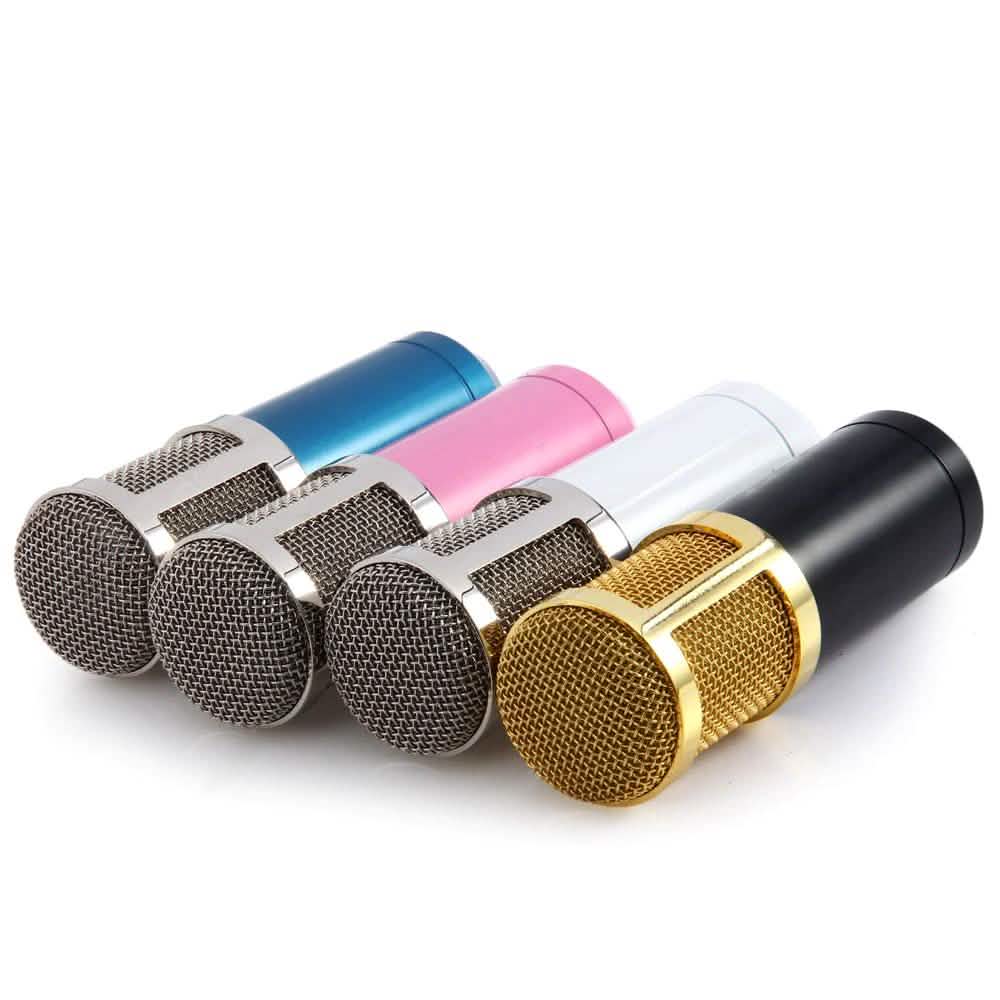 BM-800 Condenser Sound Recording Microphone with Shock Mount for Radio Braodcasting DailySale