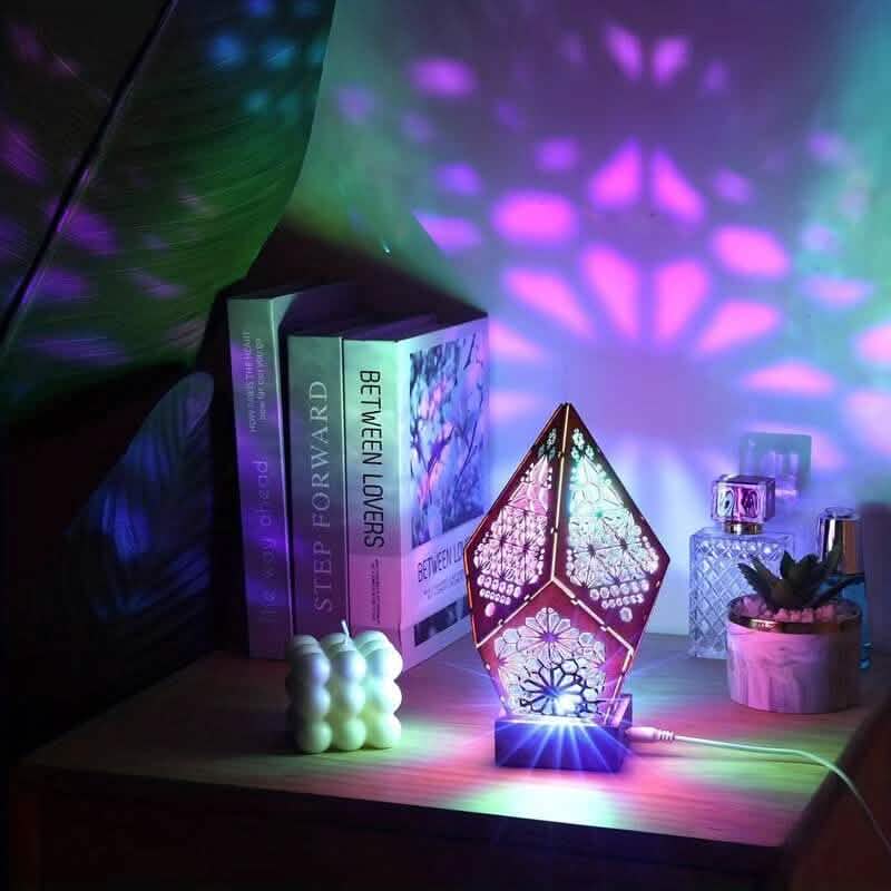 Bohemian Diamond Pole Star Projector Night Light DailySale