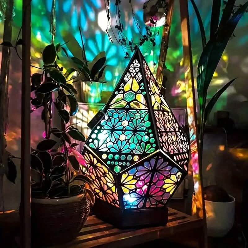 Bohemian Diamond Pole Star Projector Night Light DailySale