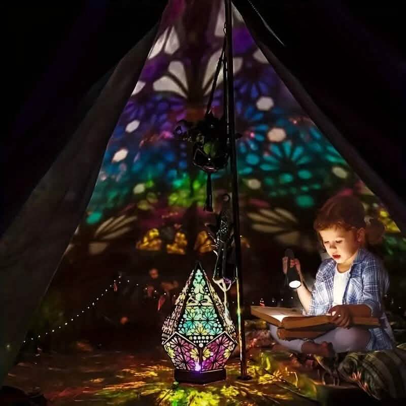 Bohemian Diamond Pole Star Projector Night Light DailySale