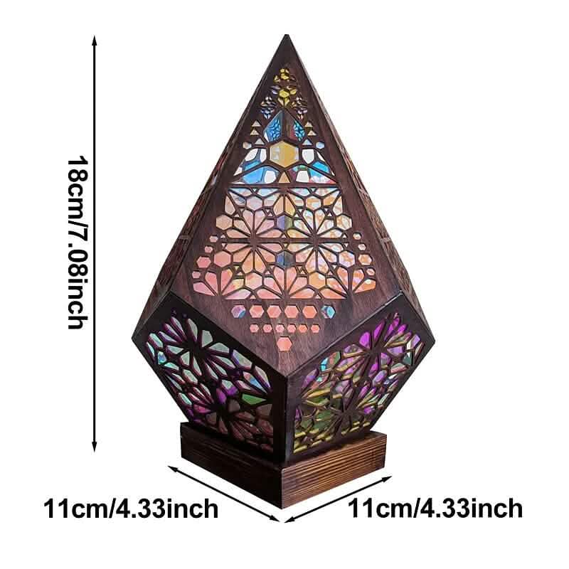 Bohemian Diamond Pole Star Projector Night Light DailySale