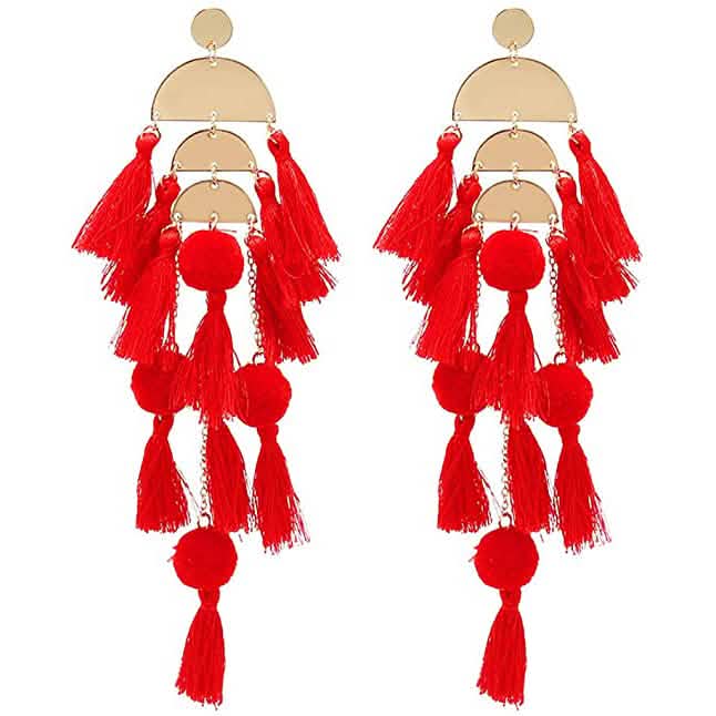 Boho Long Tassel Fringe Earrings DailySale