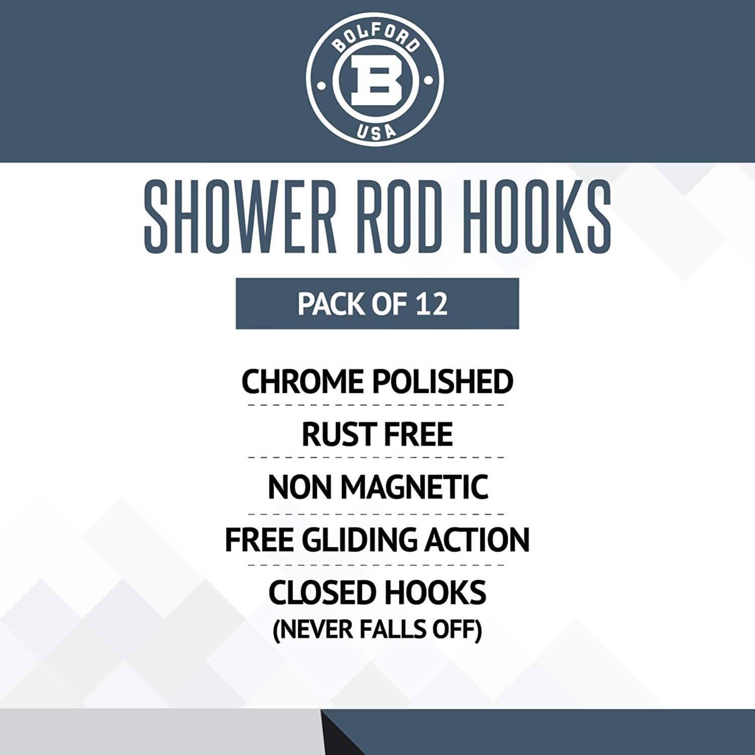 Bolford Shower Curtain & Rod Set DailySale