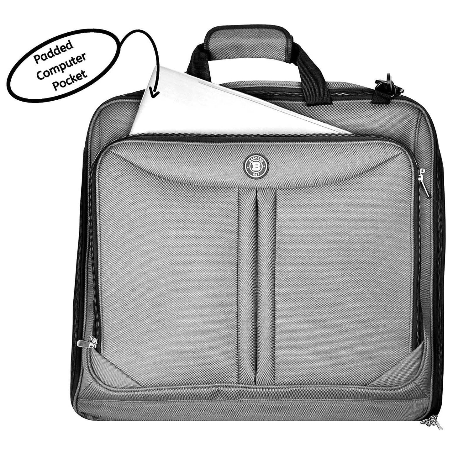 Bolford Travel Garment Bag For Business Trips And Travel With Padded Computer Pocket DailySale