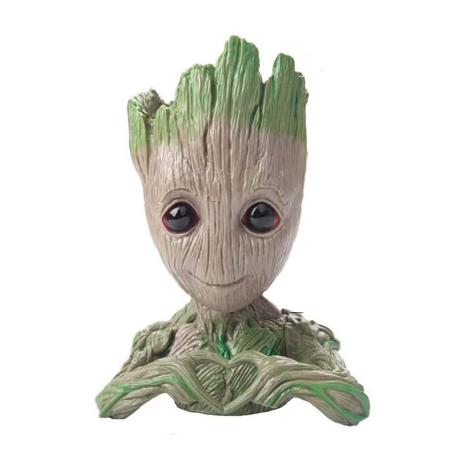 Boxod Treeman Baby Groot Succulent Flower Pot with Hole Pen Holder DailySale