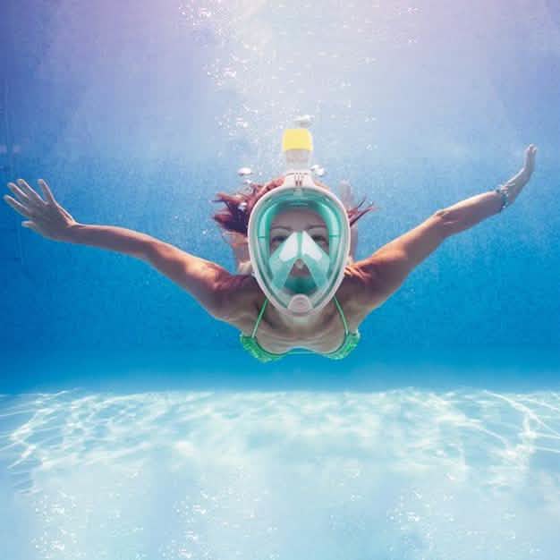Breathefree GoPro Compatible Snorkel and Scuba Mask DailySale