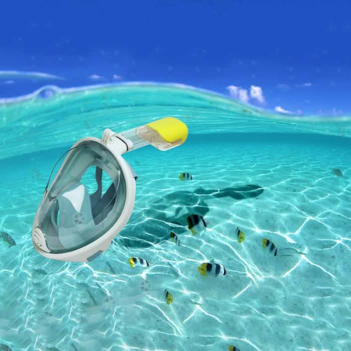 Breathefree GoPro Compatible Snorkel and Scuba Mask DailySale