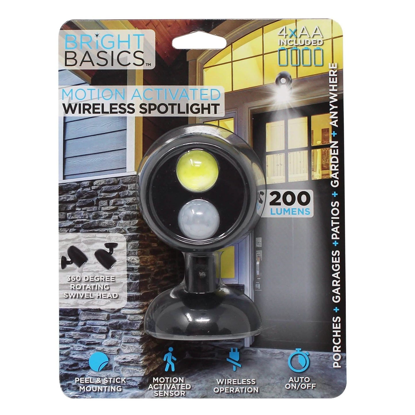 Bright Basics Motion Activated Wireless Spotlight DailySale
