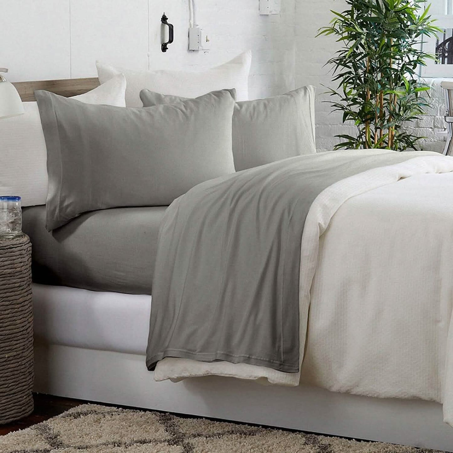 Brooklyn Flat Jersey Knit Sheet Set DailySale
