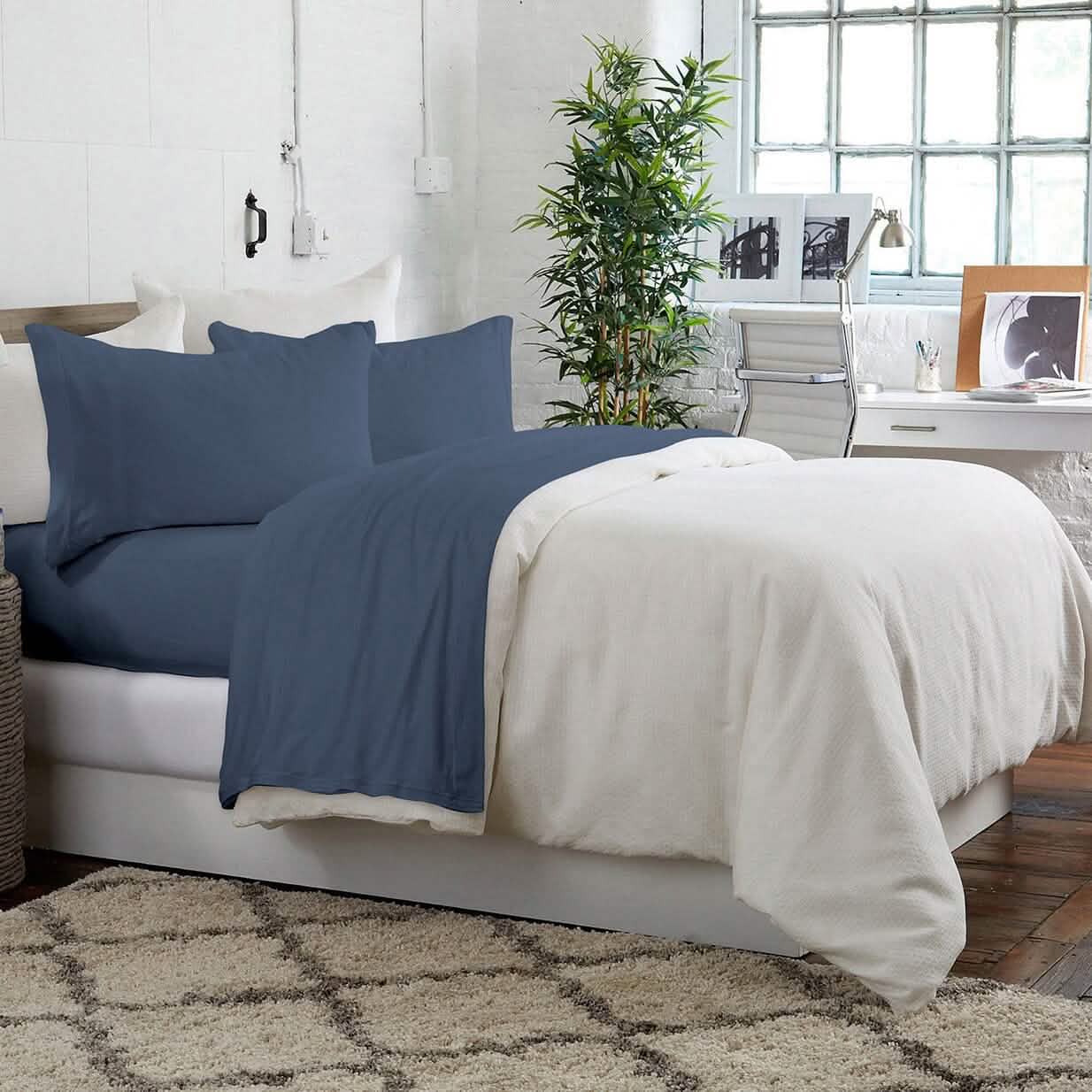 Brooklyn Flat Jersey Knit Sheet Set DailySale