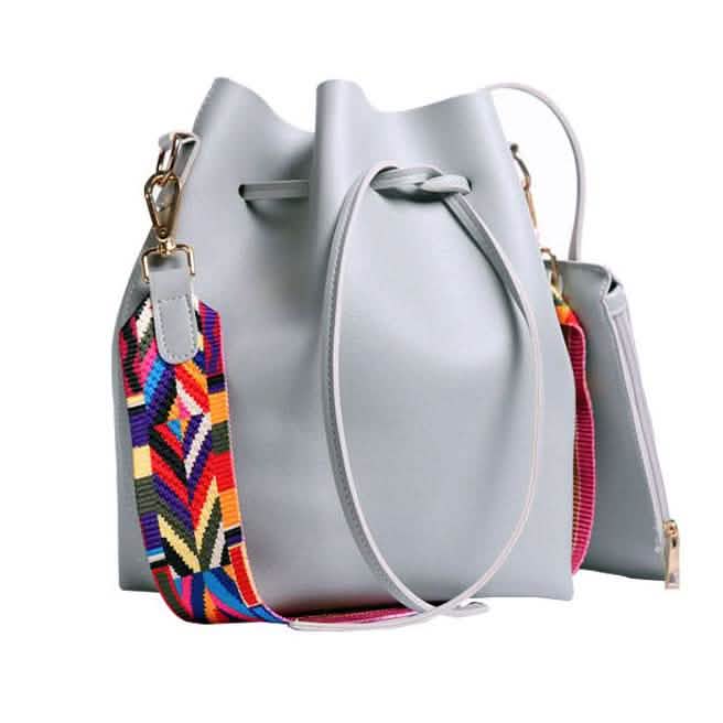 Bucket Bag with Boho Strap DailySale