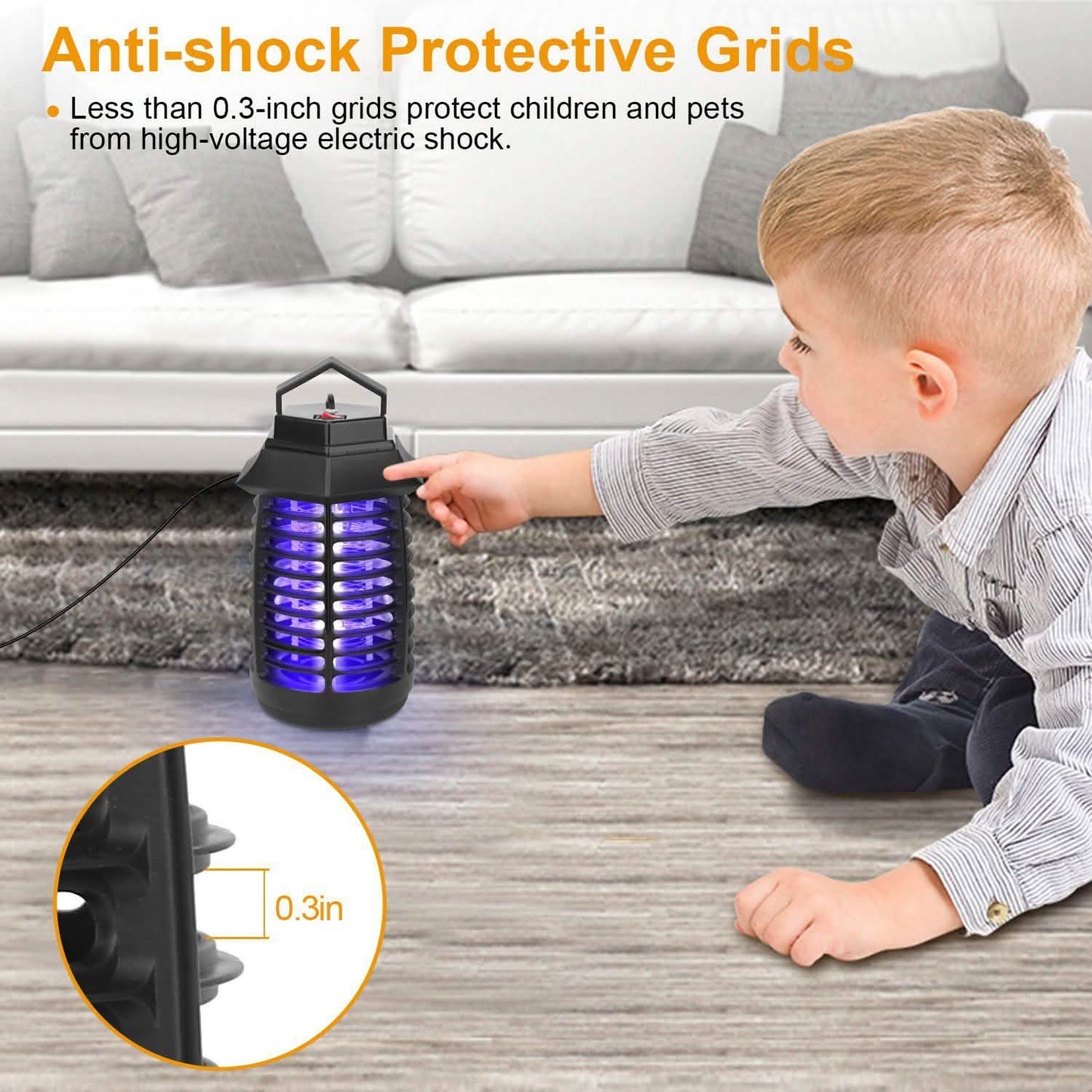 Bug Zapper Electric UV Mosquito Killer Lamp DailySale