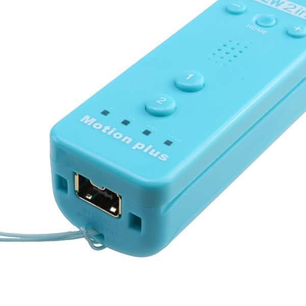 Built-in Motion Plus Remote and Nunchuck Controller For Wii DailySale