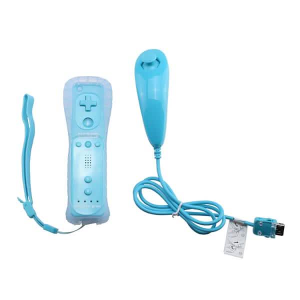 Built-in Motion Plus Remote and Nunchuck Controller For Wii DailySale