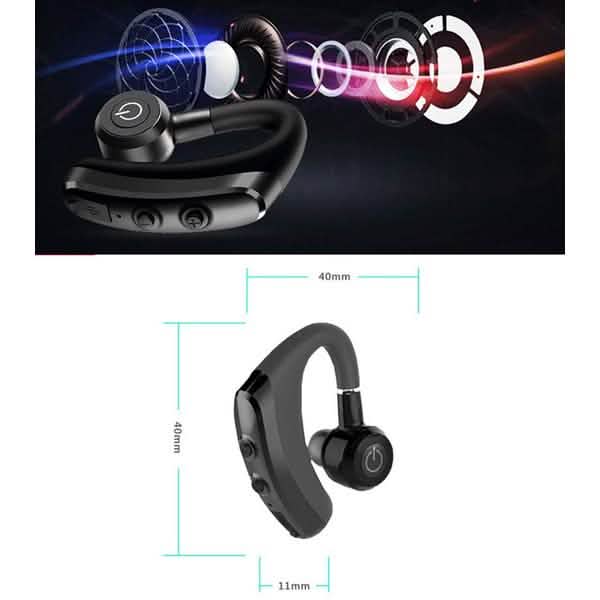 Business Wireless Bluetooth Earphone with Mic and Noise Cancellation DailySale