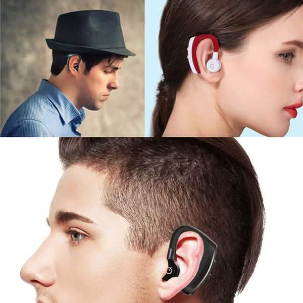 Business Wireless Bluetooth Earphone with Mic and Noise Cancellation DailySale